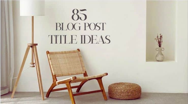 blog post title ideas