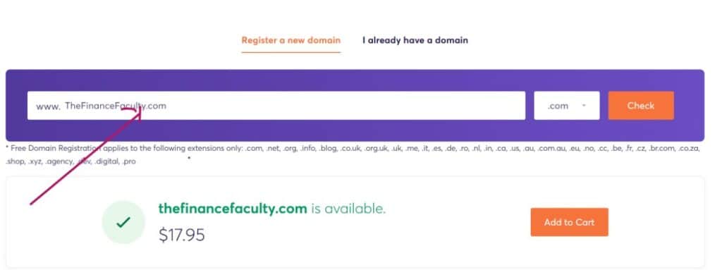 domain name